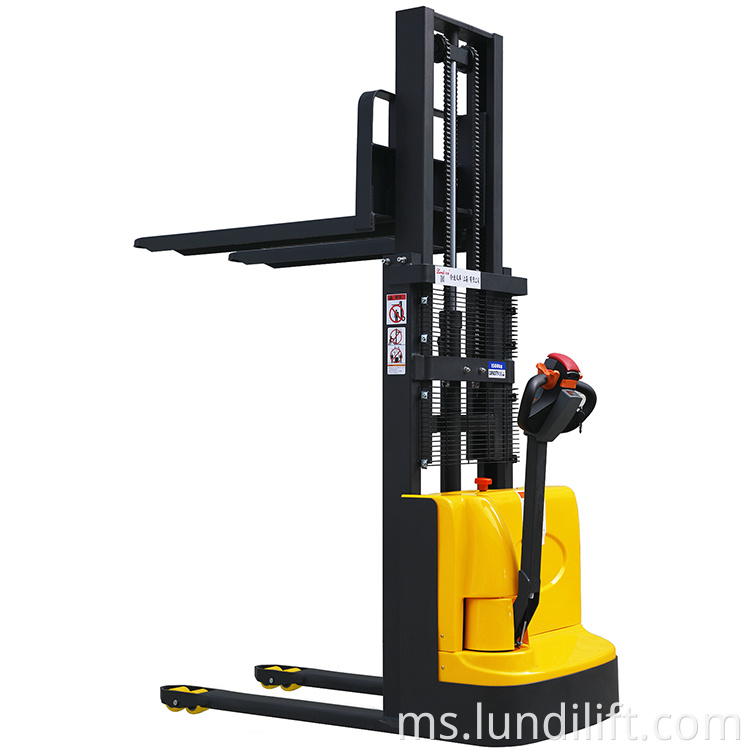All Electric Walking Forklift Electric Pallet Stacker